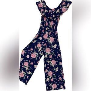 Floral Jumpsuit- Size M